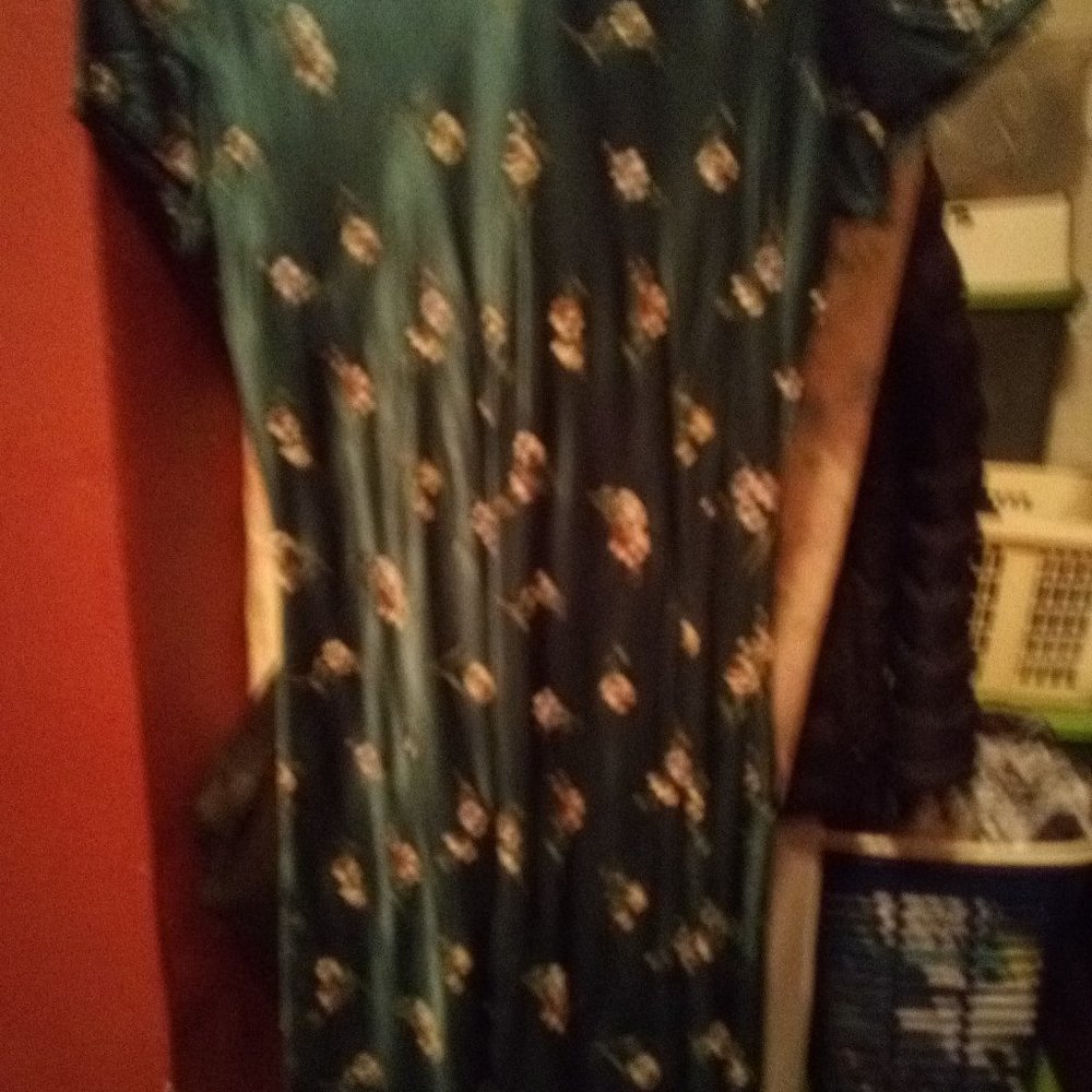 Orient silk Satan dress